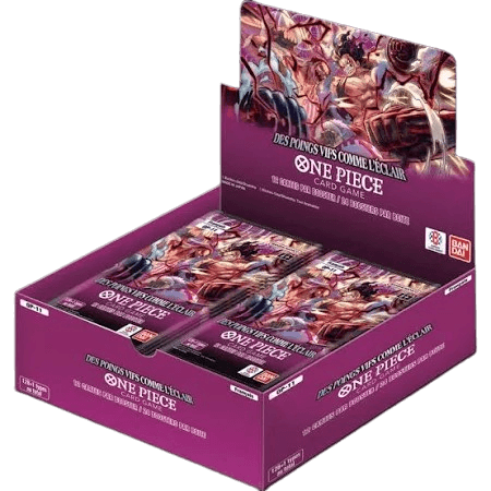 Des poings vifs comme l'éclair pack booster