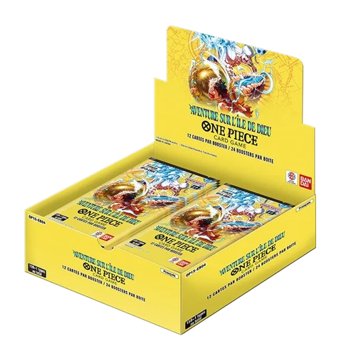 AVENTURE SUR L'ÎLE DE DIEU pack booster